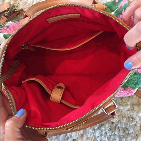 Dooney and Bourke satchel floral - Picture 5 of 5